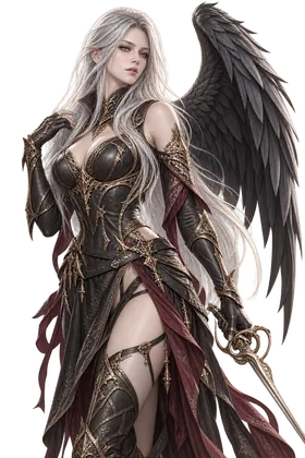 Ilustración de la raza Kamael